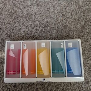 Emanuel Ungaro Colorful Glass Set